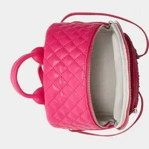 Betsey Johnson Pink and Gold Glam Backpack Betsy Johnson Pink Glam Backpack | eBay main image 4
